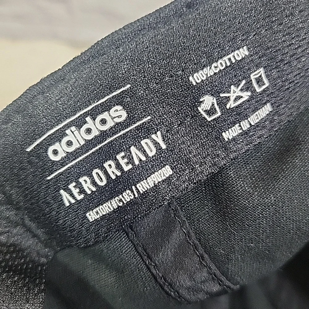 Adidas‎ Aeroready Hat Mens Black Mountain Logo 100% Cotton Strapback Ball Cap
